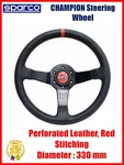 Sparco Champion Steering Wheel Perforated Leather 330 Mm Dia 66 Dish 015TCHMP. Fixed Price $245.28.