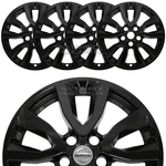 Fit Nissan Rogue Sv 2017-20 Black 17" Wheel Skins Hub Caps Full Alloy Rim Covers. Fixed Price $89.99.