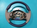 Ford F150/F250/EXCURSION Two-tone Custom Padded Steering Wheel New Leather. Fixed Price $764.10.