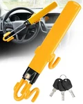 Tevlaphee Steering Wheel Lock - Heavy Duty Antitheft Device And Car Security. Fixed Price $30.00.