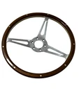 1965-73 Mustang Corso Feroce Steering Wheel Wood Riveted Grip Hole Chevy Ford. Fixed Price $265.50.