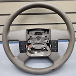 04-08 Ford F-150 Leather Steering Wheel Cruise Control Gray Oem. Fixed Price $116.99.