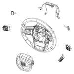 For Ram 3500 2019-2024 Mopar 68449242AA Steering Column Wiring Harness. Fixed Price $78.91.
