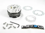 Nrg Steering Wheel Quick Release Kit Gen 1.0 Silver Body W/ Black Chrome. Fixed Price $83.61.