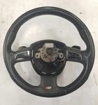 Audi B8 B7 S4 A4 A5 S5 A6 A8 Q7 S-line 3 Spoke Sport Steering Wheel Oem Black. Fixed Price $189.99.