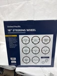 United Pacific 88217 18-INCH Chrome Steering Wheel. Fixed Price $134.99.