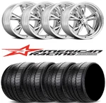 17 Torq Thrust Wheel & Tire C10 Obs Chevy Truck Package American Mag Polished. Fixed Price $1795.00.