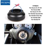 Aluminum Racing Steering Wheel Short Hub Adapter Boss Kit For Honda Civic Ek. Fixed Price $26.80.