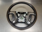 Chevrolet Gmc 07-14 Tahoe Yukon Steering Wheel Black Leather & Woodgrain. Fixed Price $149.99.