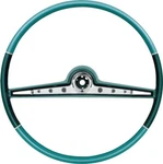 Oer Reproduction 17" Two Tone Blue Steering Wheel For 1962 Chevrolet Impala. Fixed Price $289.98.