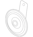 Genuine Nissan Horn 25620-5EE0A. Fixed Price $102.53.