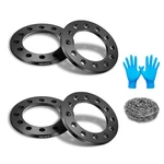 Bdfhyk 6X135MM Or 6X139.7MM Wheel Bolt Pattern 12MM 6X5.5" To 6X5.3", Black. Fixed Price $81.10.