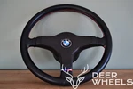 Bmw 1 Steering Wheel 385MM Fine Spline E30 E34 E28 M535 Sport Technik. Fixed Price $659.00.
