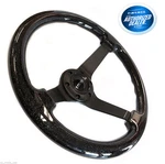 Nrg Steering Wheel Black Wood Sparkle 350MM Spoke 3" Deep RST-036BSB-BK. Fixed Price $180.00.