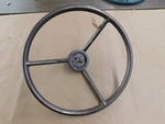 Nos Oem Ford 1957 1958 1959 Fairlane 500 Steering Wheel Horn Button - Cracks. Fixed Price $259.00.