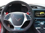 C7 Stingray Z06 Grand Sport Corvette Steering Wheel Black Suede Red Stitching. Fixed Price $1049.99.
