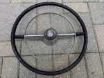 1952-1953 Mercury Steering Wheel With Horn Ring/button. Fixed Price $165.00.