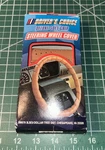Vintage Driver Choice Deluxe Soft Grip Steering Wheel Cover Brown Nos. Fixed Price $20.00.
