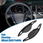 Steering Wheel Shift Paddle For Nissan Altima 2019 2020 2021 Black (set Of 2). Fixed Price $26.66.