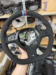 Bmw E46 M3 Alcantara Steering Wheel Suede Zhp Mtech Flat Bottom E39 M5 Performan. Fixed Price $1249.63.