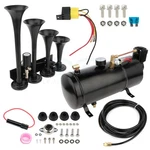 150PSI 4 Trumpet Air Horn 0.8GAL Tank & Compressor Full System Kit For Car Truck. Fixed Price $126.99.
