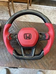 Real Carbon Fiber Steering Wheel For Honda Accord 2023+ 11TH Gen. Fixed Price $350.00.