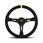 Momo Steering Wheel Mod Black Suede 350MM R1908/35S. Fixed Price $244.00.