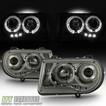 Smoke 2005-2010 Chrysler 300C Led Halo Projector Headlights Headlamps Left+right. Fixed Price $178.99.