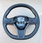 2017-2023 Tesla Model Steering Wheel Black Leather Spoke Oem 1105324-00-G. Fixed Price $115.00.