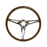 S1MS-3600-WG-6 Scott Drake 1965-73 GT350 Style Genuine Wood &aluminum 15". Fixed Price $236.95.