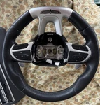 Jeep Grand Cherokee Trackhawk 6.2L 18-21 Leather Pedal Shifter Steering Wheel. Fixed Price $1104.99.