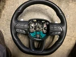 2015-20 Dodge Charger Scat Pack Black Leather Steering Wheel,flat Bottom 17K. Fixed Price $549.00.