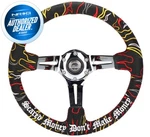 New Nrg Ryan Litteral V3 Steering Wheel 350MM Deep Dish RST-018CH-RLB. Fixed Price $249.95.