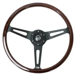Nrg Innovations 3-SPOKE Reinforced Vintage Wood Steering Wheel, Black. Fixed Price $223.70.