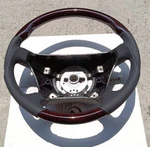 1992-98 For Mercedes S600 S500 420 W140 Steering Wheel Walnut Wood Black Leather. Fixed Price $389.00.