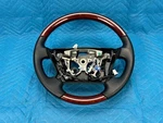 Lexus LX570 Steering Wheel W/wood Trim & Cruise Switch Black 2008-2011 Oem. Fixed Price $550.00.