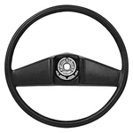 For Chevy R10 1987 Dynacorn 2-SPOKE Deluxe Black Steering Wheel. Fixed Price $190.07.