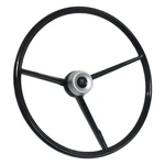 Steering Wheel Kit Black 17 Factory Style Reproduction F-100 1961-1970. Fixed Price $295.99.
