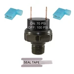 70-100 Psi Air Pressure Switch Tank Mount Type Thread 1/4" Npt 12V/24V For Tr.... Fixed Price $18.31.