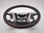07-14 Gm Suv Cadillac Escalade Black Ebony Leather Woodgrain Steering Wheel Oem. Fixed Price $199.88.