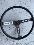 1972-77 Amc Javelin Amx Hornet Gremlin Black Sport 3 Spoke Steering Wheel. Fixed Price $395.00.