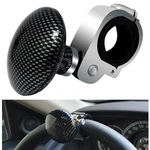 Dwarfoo Car Steering Wheel Knob, Power Ball, 8.5*6.5*6.5CM, Black. Fixed Price $14.99.