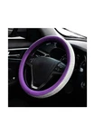 Purple Leather Bling White Diamond Crystal Steering Wheel Cover Car Gift. Fixed Price $44.99.