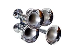 Wolo 877 Quadraphionic Express 4 Trumpet Train Horn, 12-VOLT Triple Chrome Pla. Fixed Price $219.99.