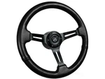 Vsw 14" Leather Steering Wheel Black 6-BOLT Kit For 1974.5-91 Volkswagen. Fixed Price $229.49.
