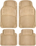 Oxgord 4PC Rubber Floor Mats Universal Fit Front Driver Passenger Seats, Used. Fixed Price $19.87.