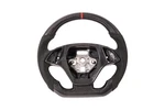 Carbon Fiber Alcantara Leather Steering Wheel & Button Cover 24-UP Ford Mustang. Fixed Price $509.98.