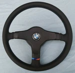 Bmw Technic 1 Steering Wheel,coarse Spline, E24,E28 New Montana Grainy Leather. Fixed Price $945.00.