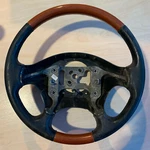 Cadillac Seville Sts Black Leather & Woodgrain Steering Wheel. Fixed Price $145.19.