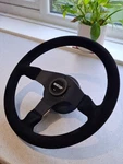 Sparco Suede Steering Wheel For Mitsubishi Evo 4 6.5 Tme 350MM & Hub Boss. Fixed Price $299.88.